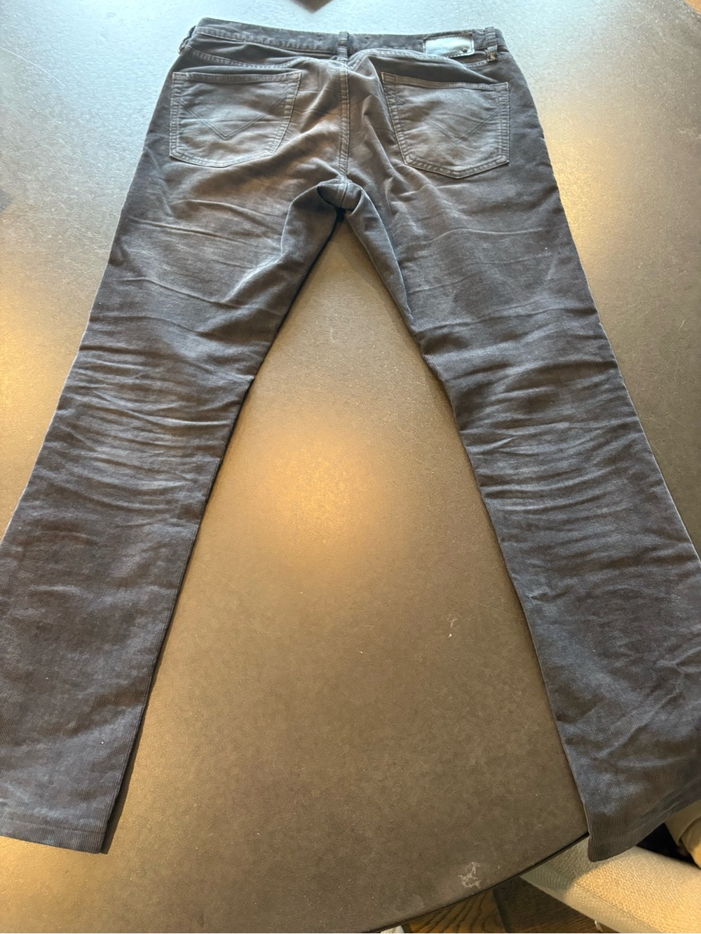 Lot of 4 John Varvatos Jeans Blue, Gray, Blue Corduroy, Tan Sz 32 - Picture 6 of 14